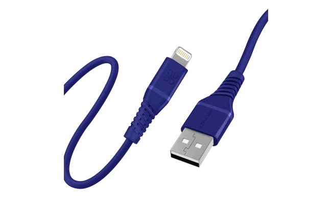 Promate PowerLine-Ai120 USB-A to Lightning Cable,Apple MFi Certified Super-Fast ,120 cm